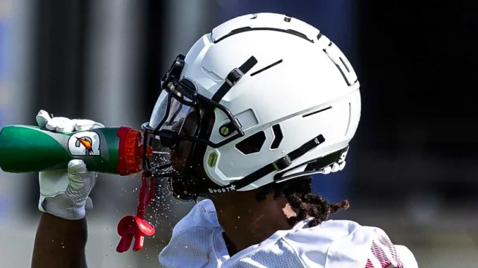 texas-techs-micah-hudson-practices-fall-season